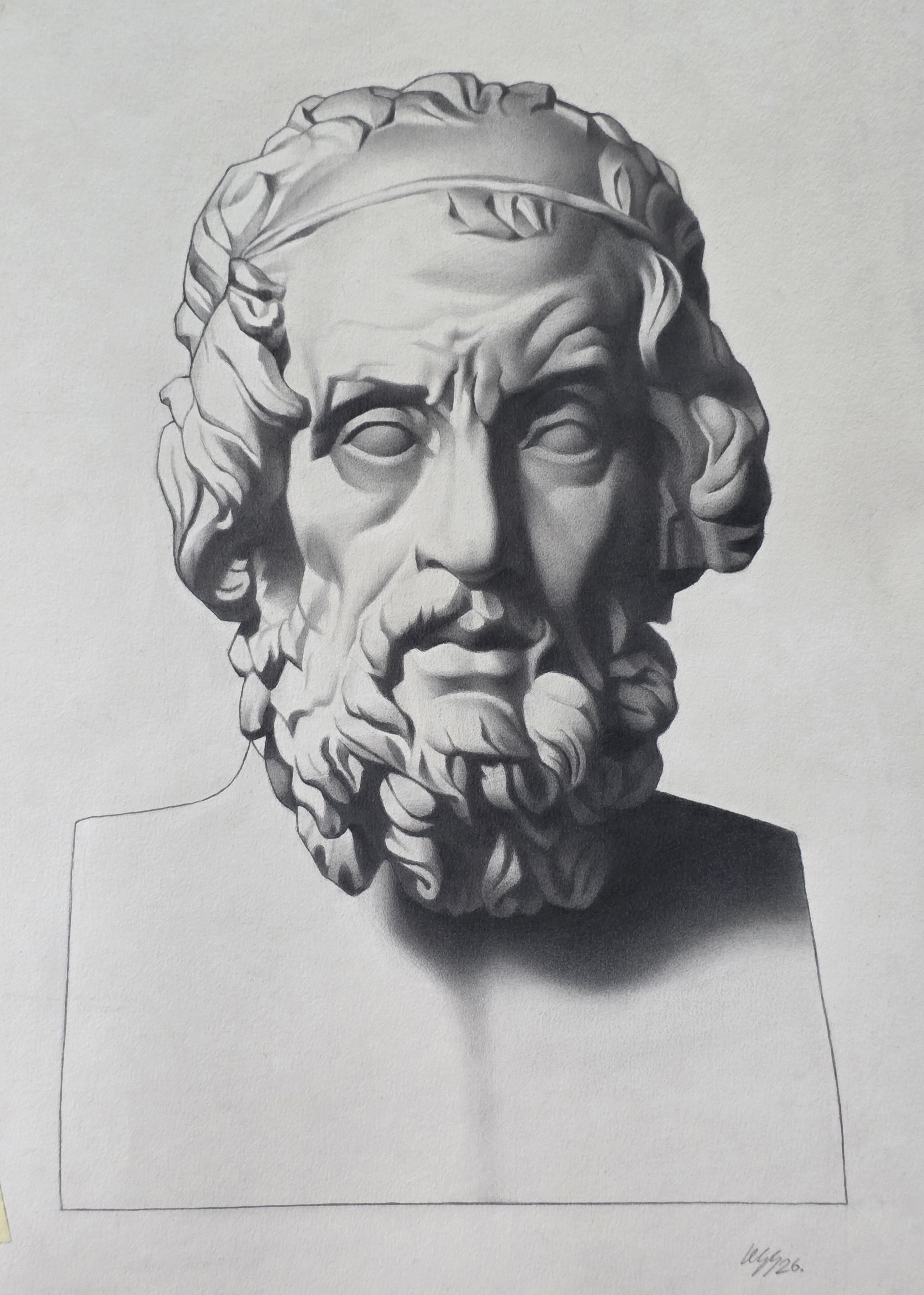 Homer Bargue drawing